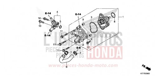 POMPE A EAU SH125ADH de 2017